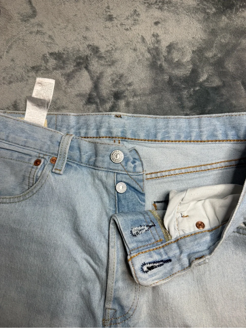 Levi's 501 ‘93 Vintage Light Wash Straight Jeans